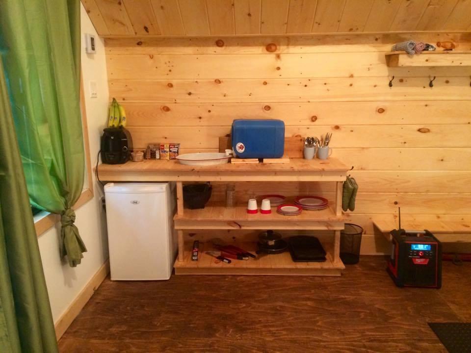 Les Cabines Nordik Des Piles Villa Saint-Jean-des Piles Eksteriør billede
