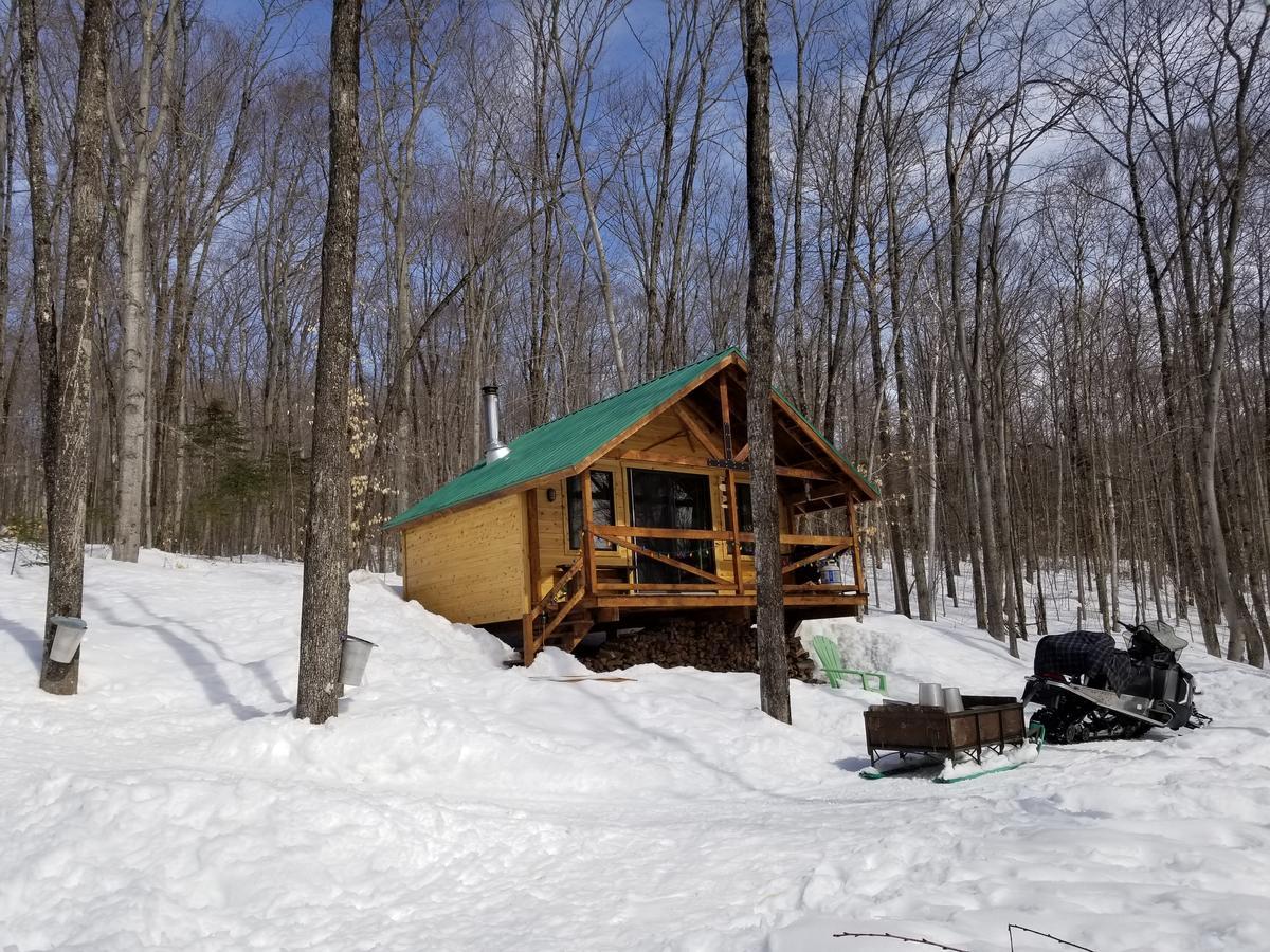 Les Cabines Nordik Des Piles Villa Saint-Jean-des Piles Eksteriør billede