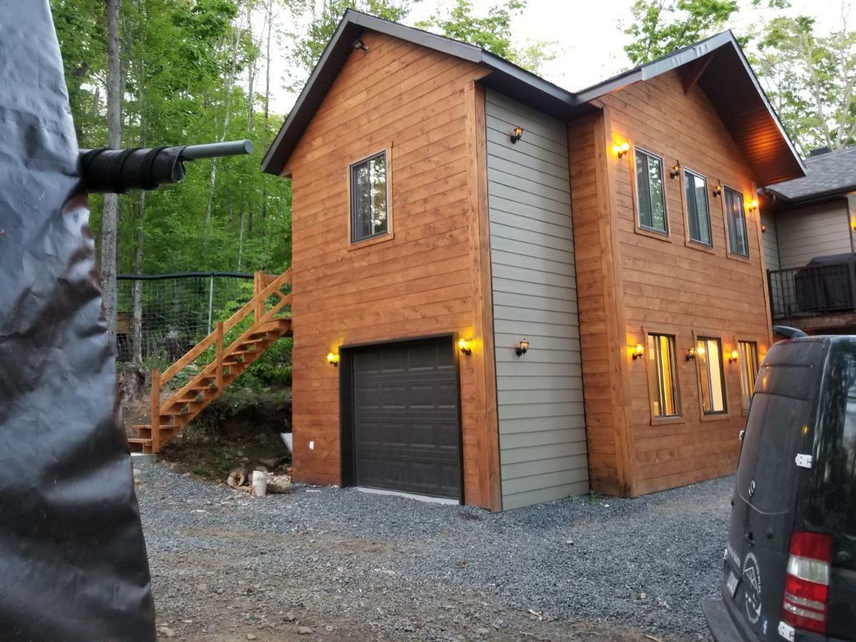 Les Cabines Nordik Des Piles Villa Saint-Jean-des Piles Eksteriør billede