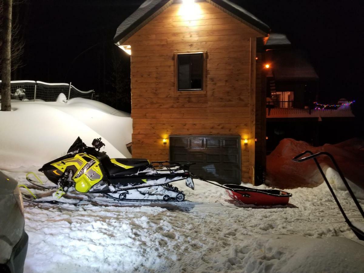 Les Cabines Nordik Des Piles Villa Saint-Jean-des Piles Eksteriør billede