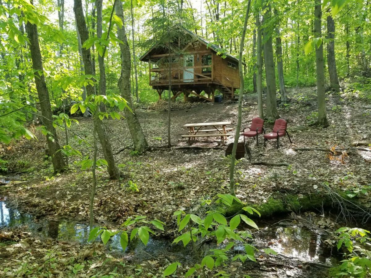 Les Cabines Nordik Des Piles Villa Saint-Jean-des Piles Eksteriør billede